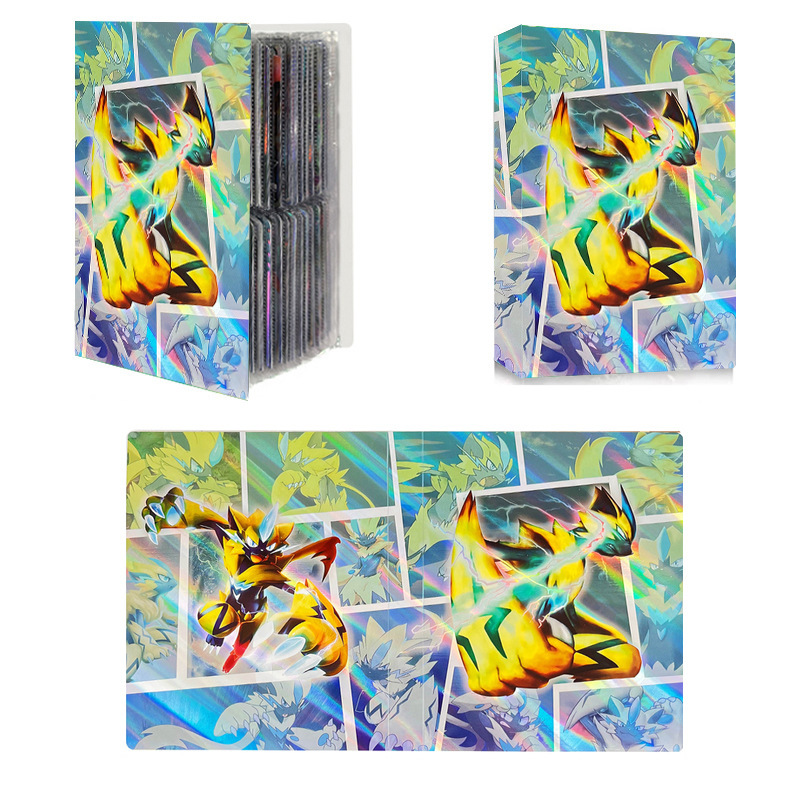 Pokemon - Trading Card Binder - 4-Pocket - Holographic - Design Y-17