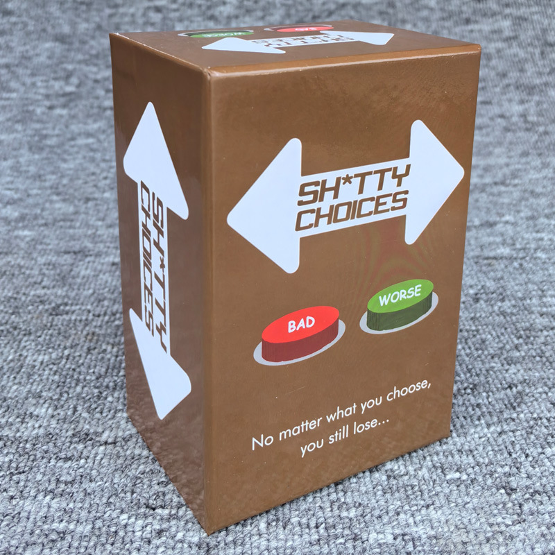 Shitty Choices Party Card Game