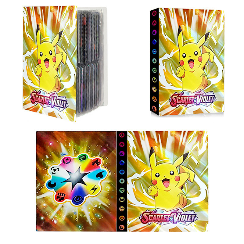 Pokemon - Trading Card Binder - 4-Pocket - Holographic - Design Y-30