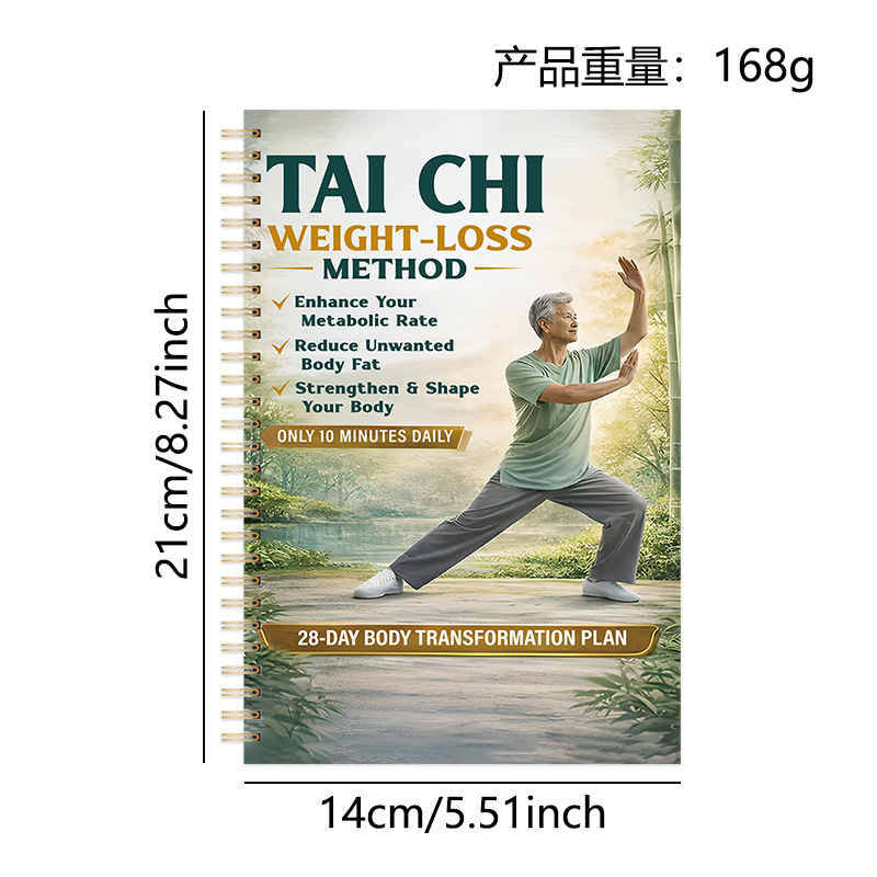 Tai Chi for Seniors 28-Day Wellness Journal product view 2