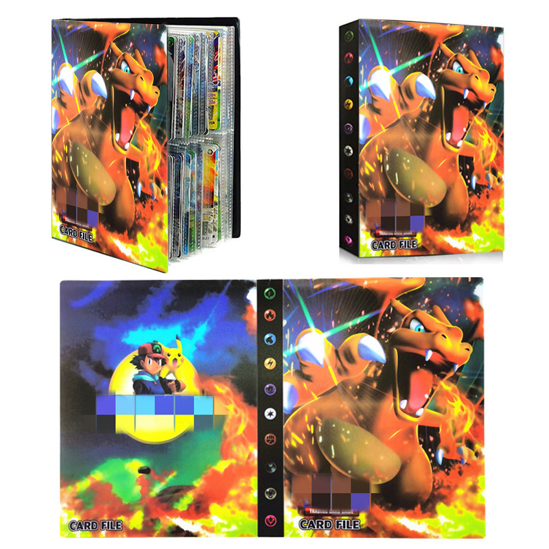 Pokemon - Trading Card Binder - 4-Pocket - Design 13