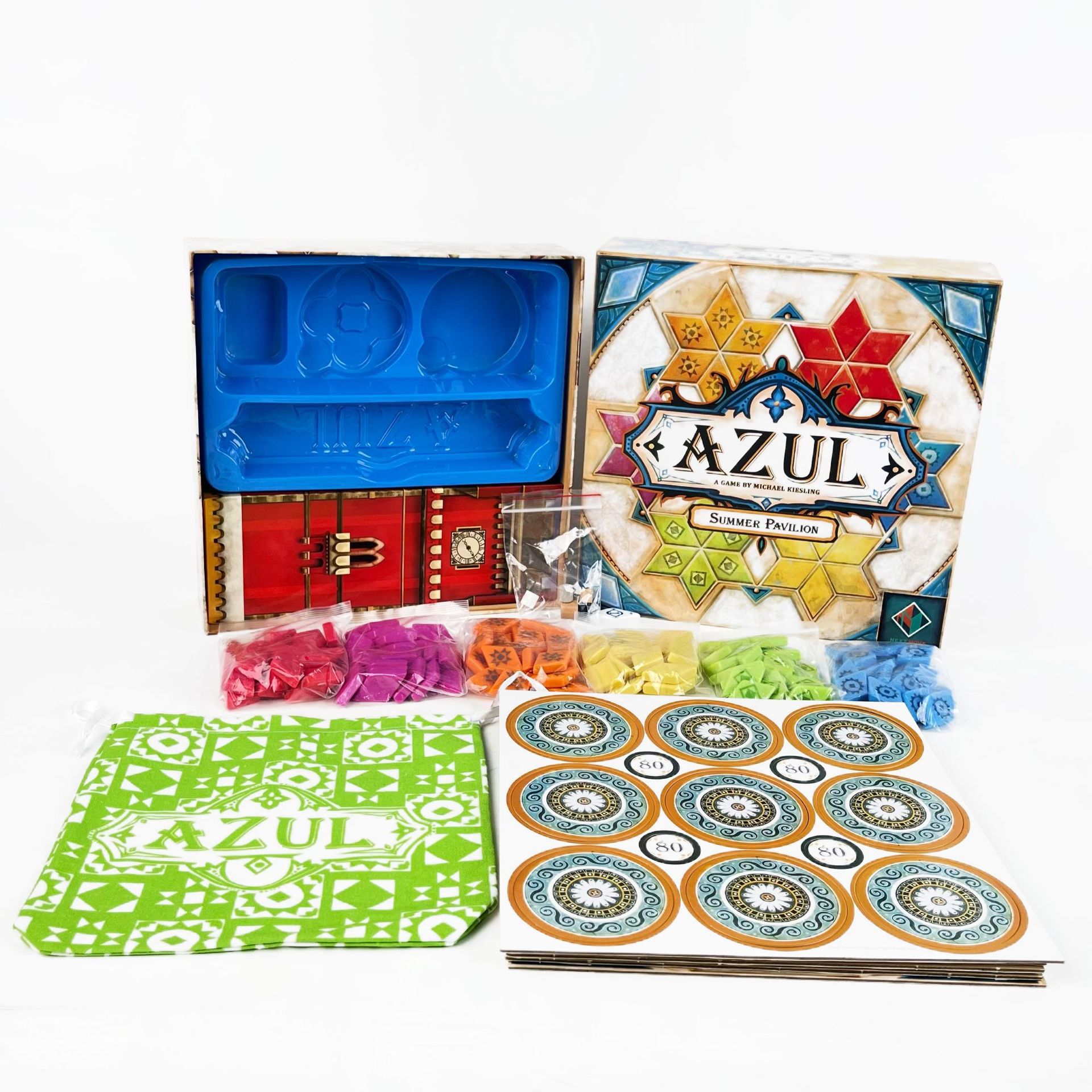 Azul Summer Pavilion Board Game - Chinese and English Edition