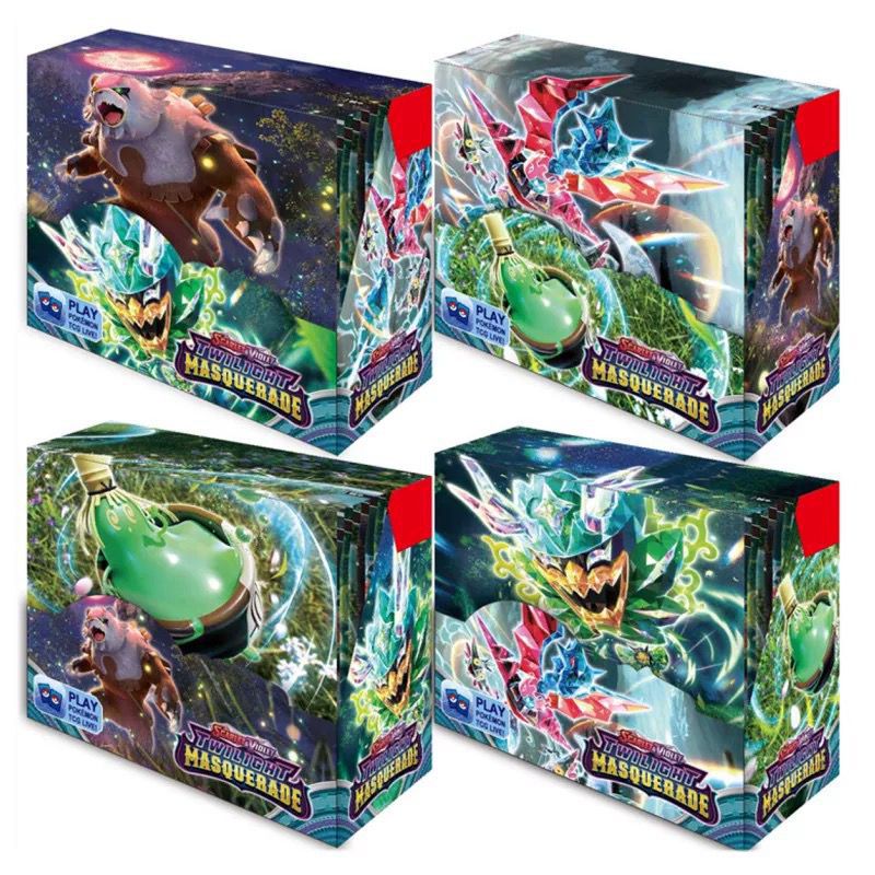 Pokemon Twilight Masquerade Trading Cards - 360 Cards - English Edition