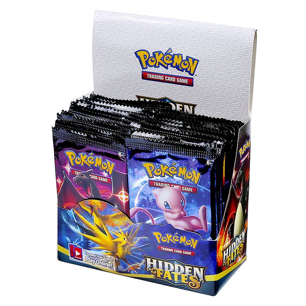 Pokemon Hidden Fates Trading Cards - 360 Cards - English Edition