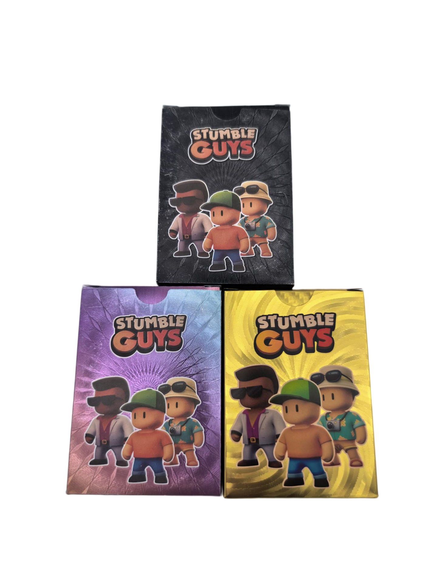 Stumble Guys Rainbow Foil Collectible Cards