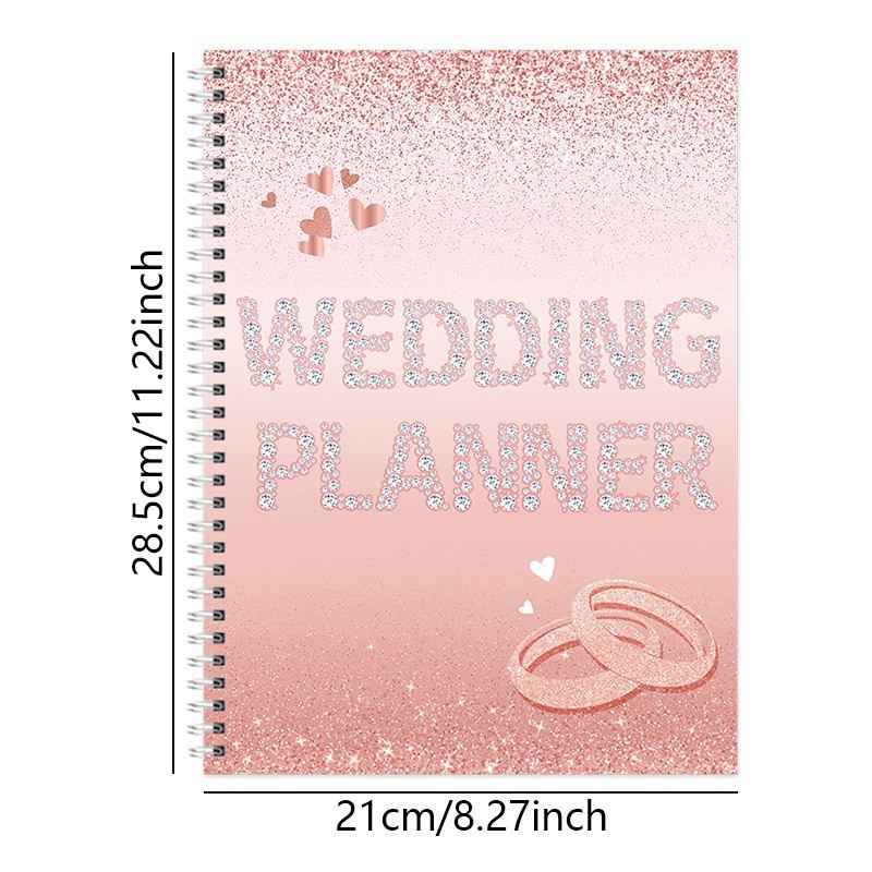Assorted Guided Planners, Journals and Wellness Workbooks – 74 Options – Wedding Planner