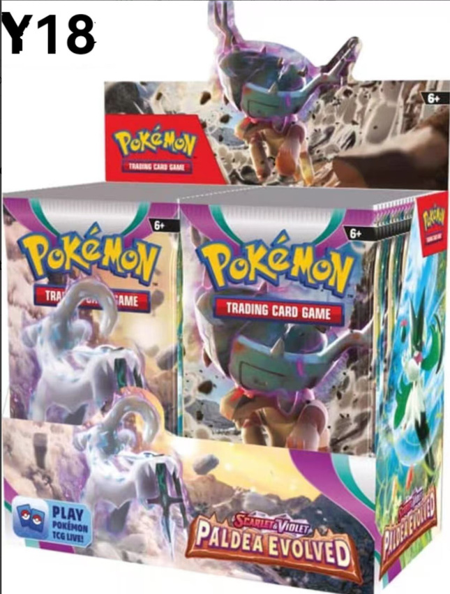 Pokemon Paldea Evolved Trading Cards - 360 Cards - English Edition