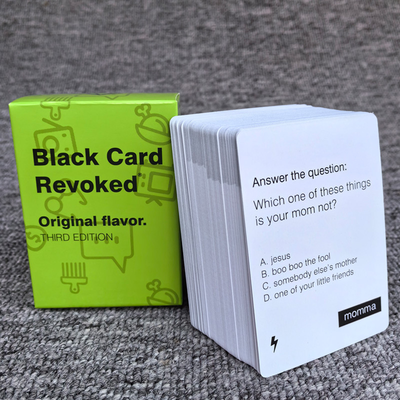 Black Card Revoked Original Flavor - Third Edition, Green Box