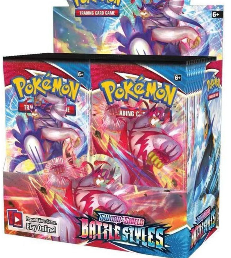 Pokemon Battle Styles Trading Cards - 360 Cards - English Edition