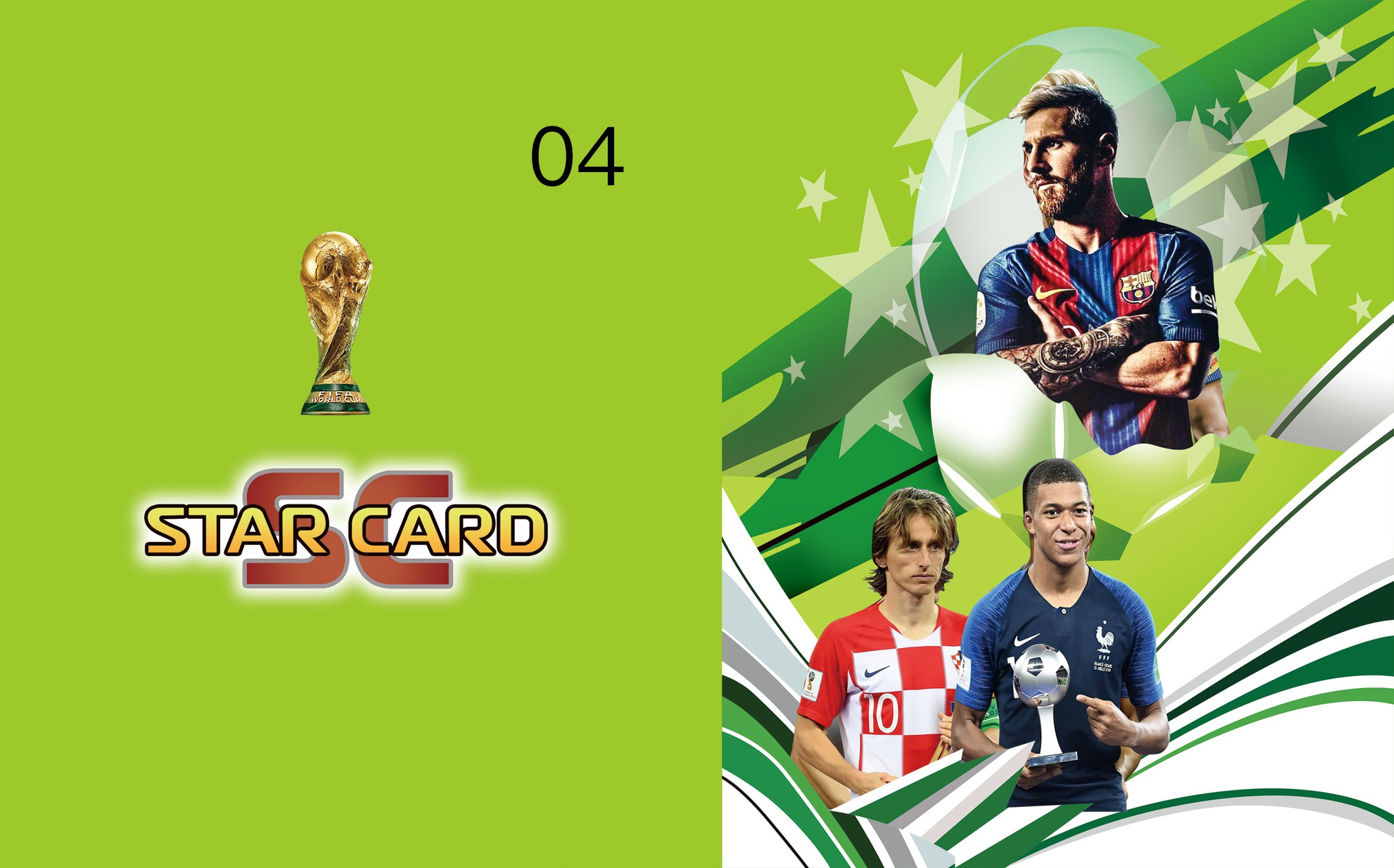 Sports - Trading Card Binder - 4-Pocket - Design 3D-06