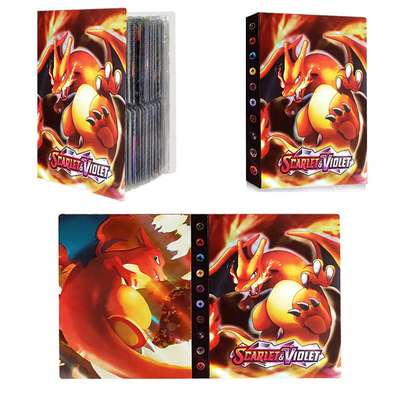 Pokemon - Trading Card Binder - 4-Pocket - Holographic - Design Y-31