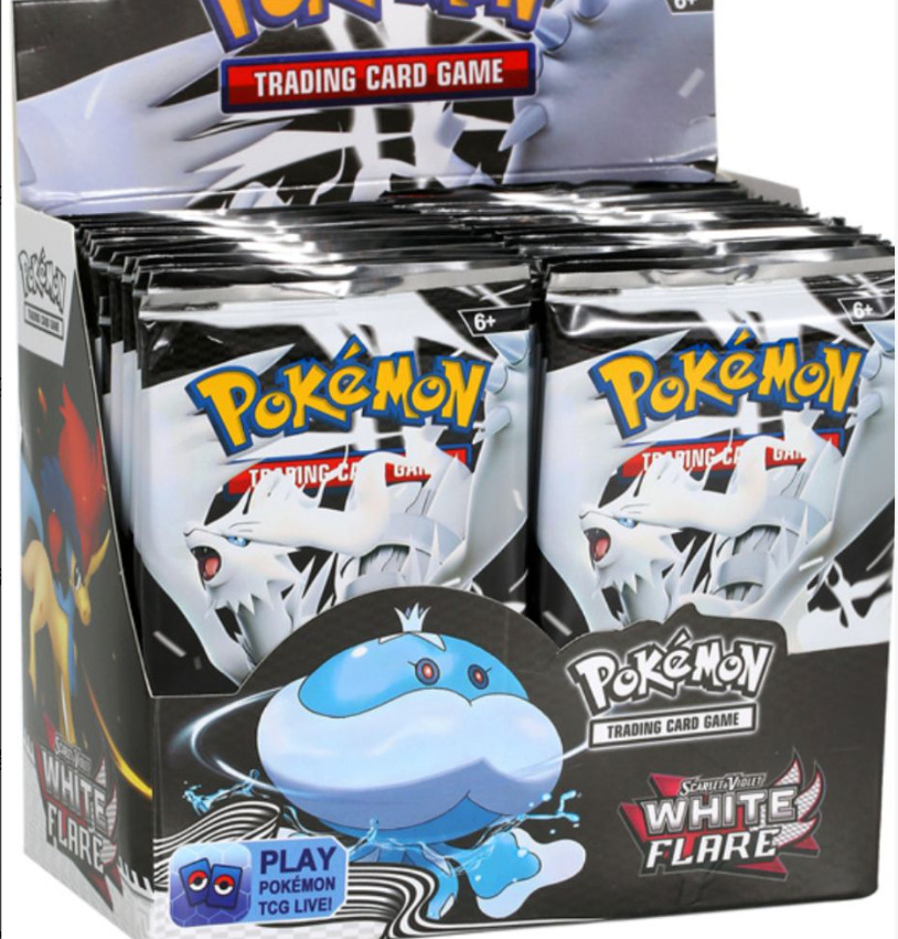 Pokemon White Flare Trading Cards - 360 Cards - English Edition