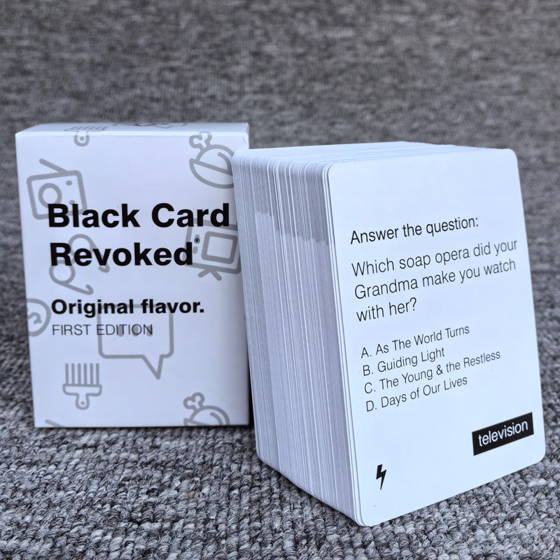 Black Card Revoked Original Flavor - First Edition, White Box