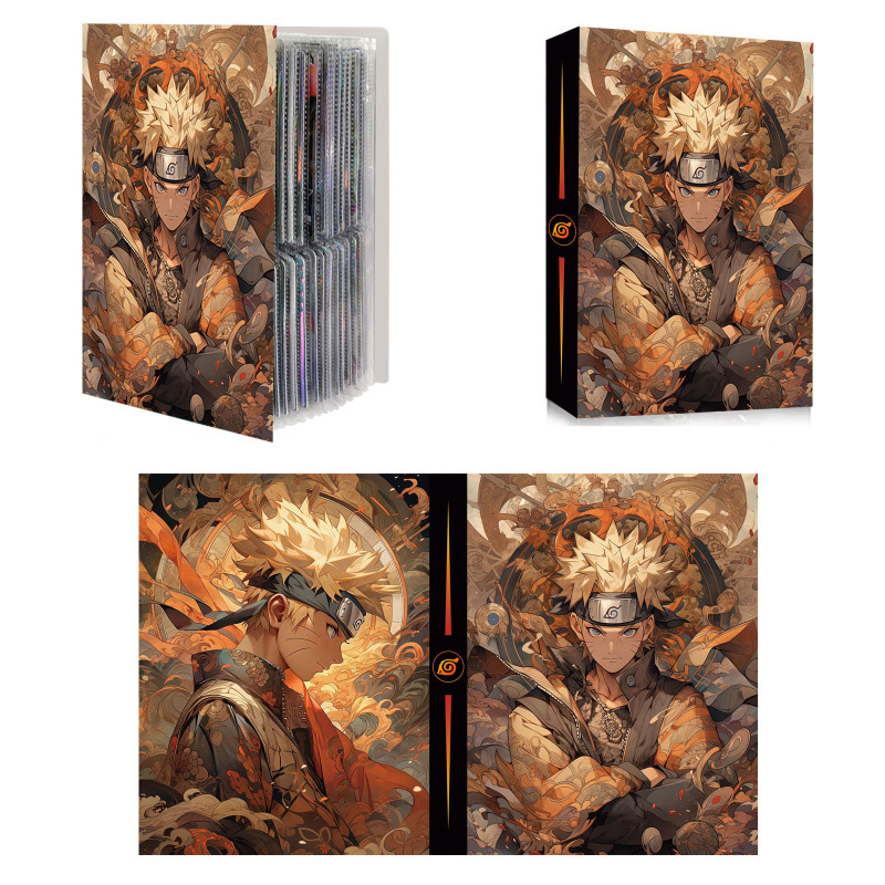 Naruto - Trading Card Binder - 4-Pocket - Design 7
