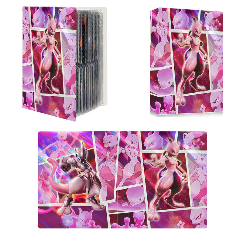 Pokemon - Trading Card Binder - 4-Pocket - Holographic - Design Y-15