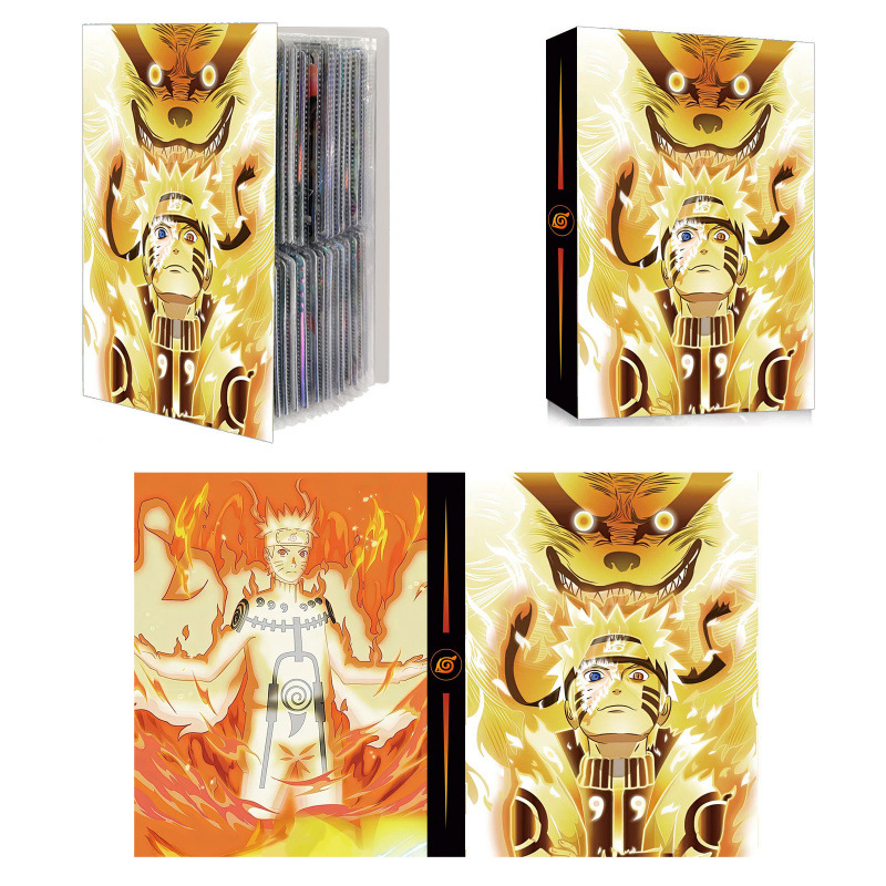 Naruto - Trading Card Binder - 4-Pocket - Design 12