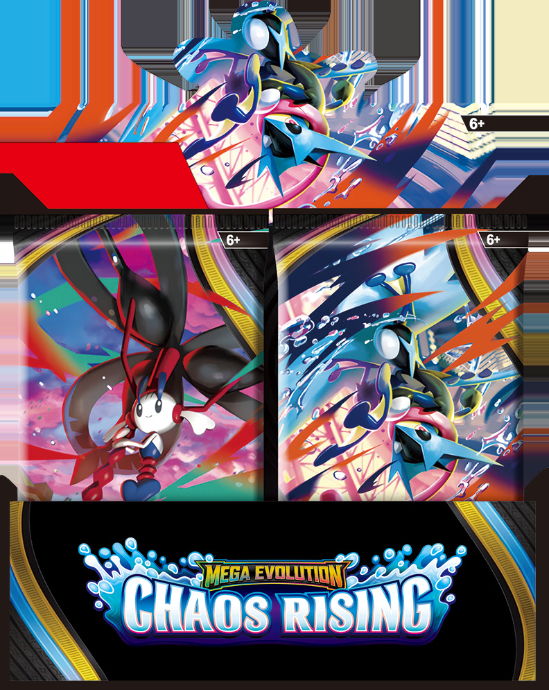 Pokemon Chaos Rising Trading Cards - 360 Cards