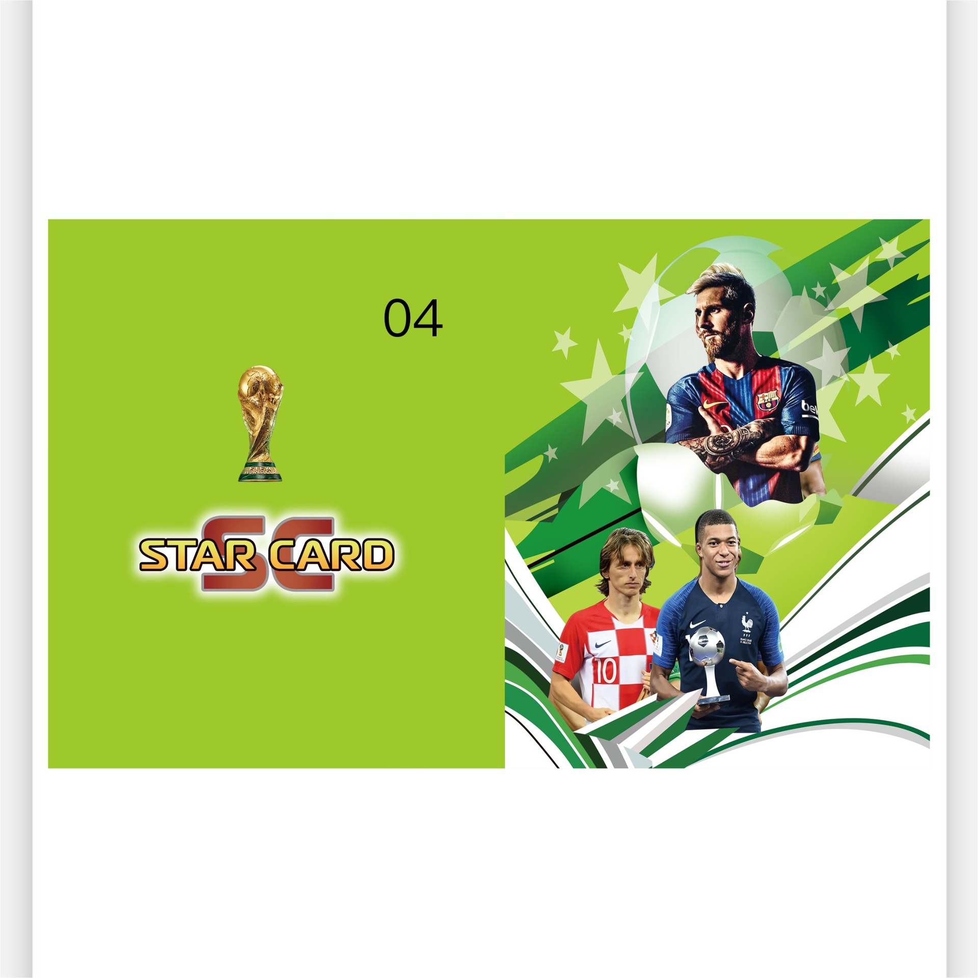 Sports - Trading Card Binder - 9-Pocket - Design 3D-6