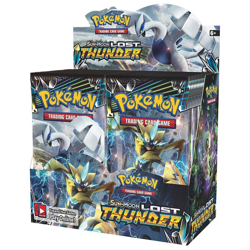 Pokemon Lost Thunder Trading Cards - 360 Cards - English Edition