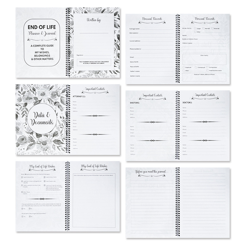 Dead, But Still a Control Freak End-of-Life Planning Binder product view 3