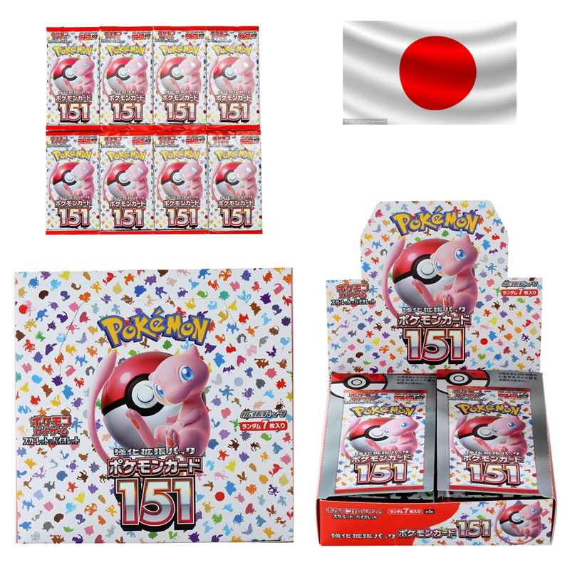 Pokemon Scarlet & Violet 151 Trading Cards - Japanese Edition