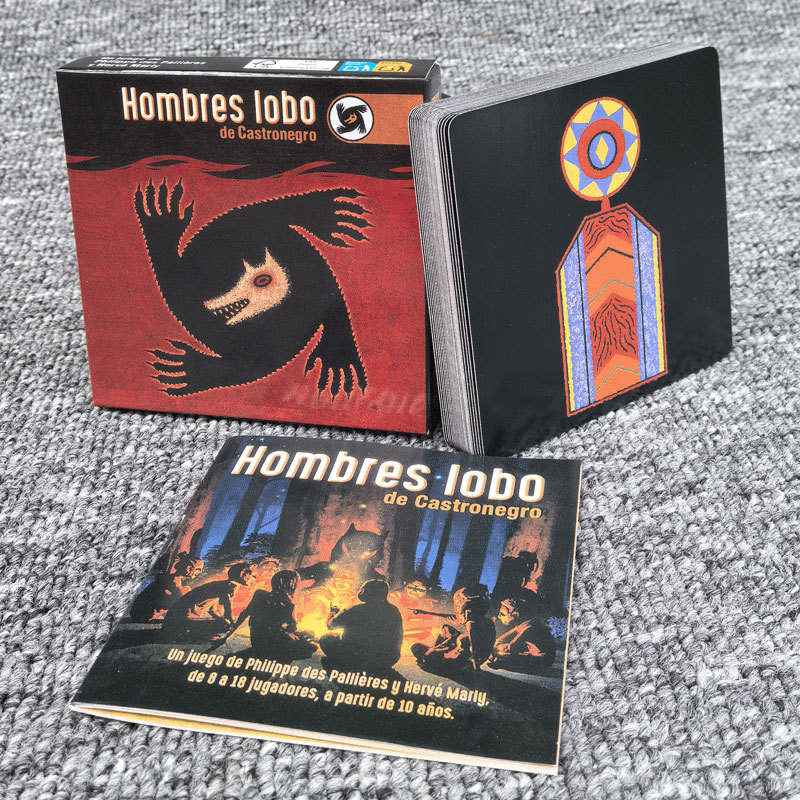 Los Hombres Lobo de Castronegro Card Game - Spanish Edition