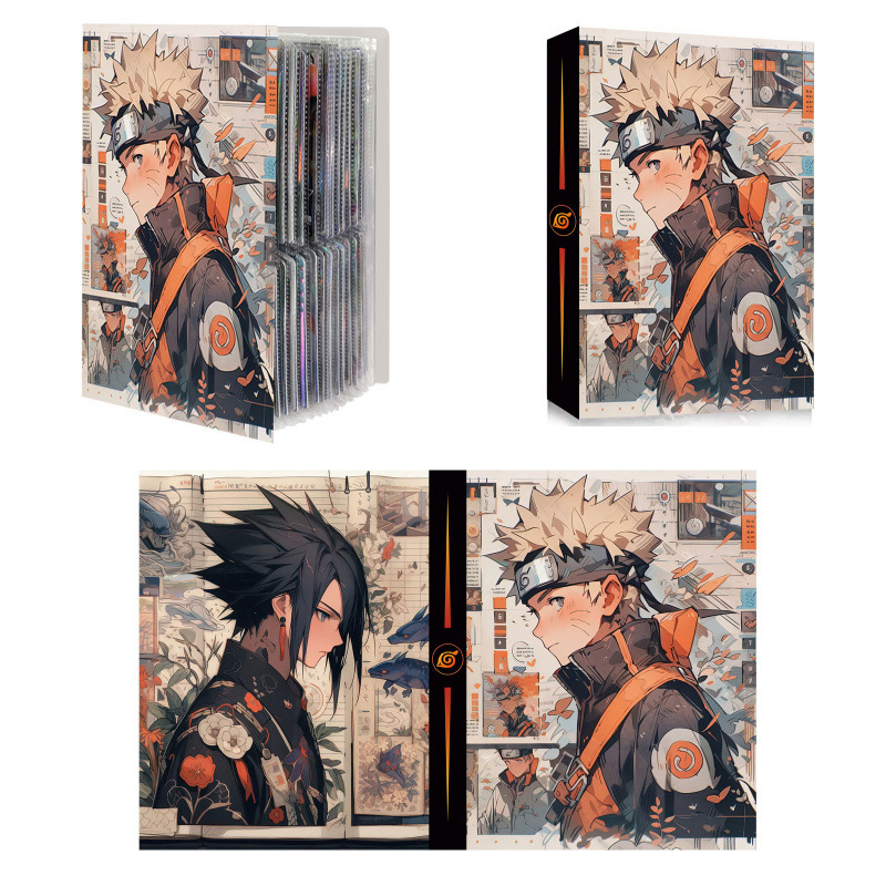 Naruto - Trading Card Binder - 4-Pocket - Design 5