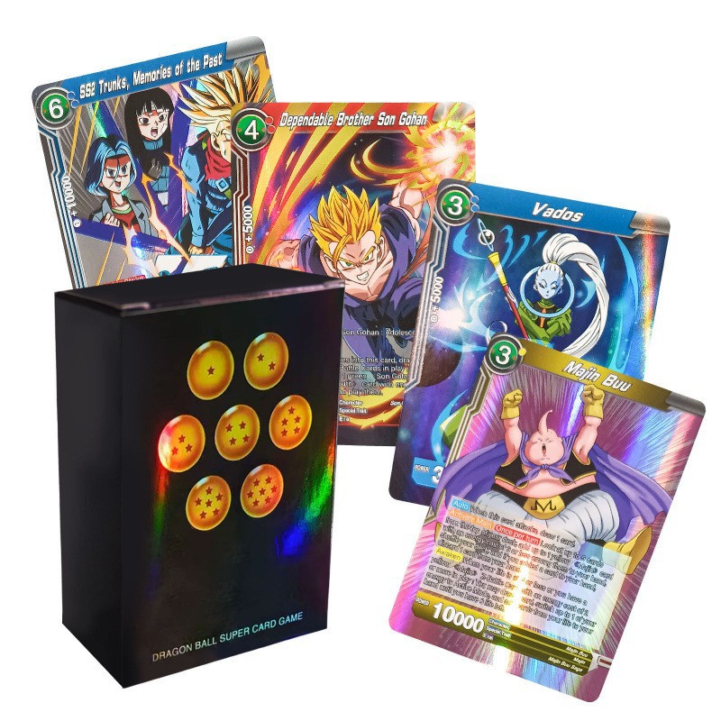 Dragon Ball Foil Trading Cards - 50 Cards - English Edition