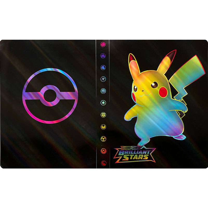 Pokemon - Trading Card Binder - 4-Pocket - Holographic - Design Y-23
