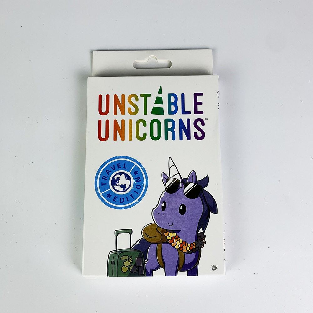 Unstable Unicorns Travel Edition Card Game - English Edition