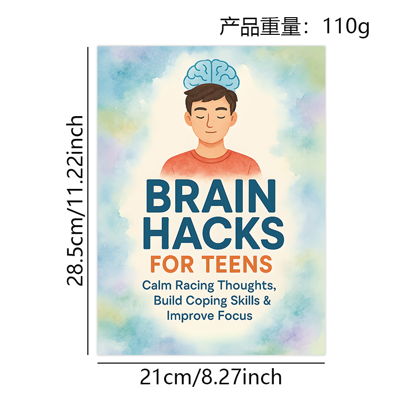 Kids' Learning and Wellness Workbooks – 6 Options – Brain Hacks for Teens