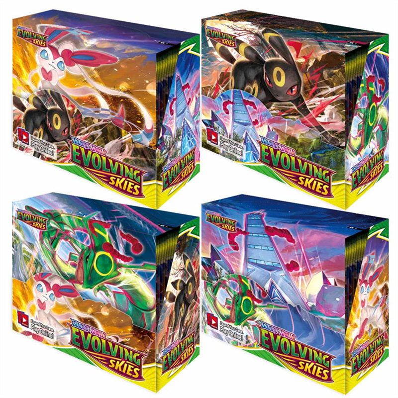 Pokemon Evolving Skies Trading Cards - 360 Cards - English Edition