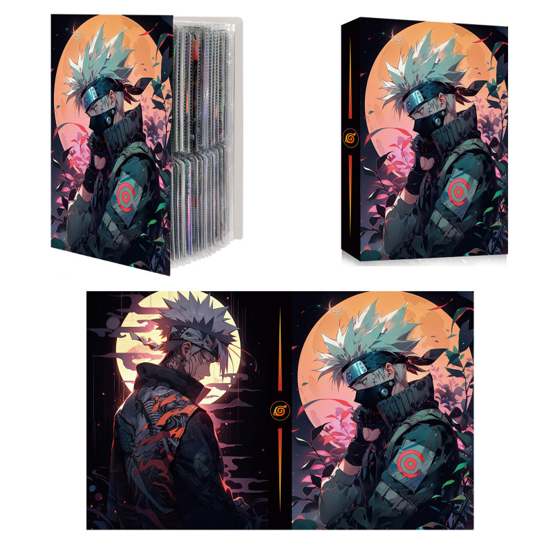 Naruto - Trading Card Binder - 4-Pocket - Design 10