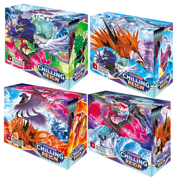 Pokemon Chilling Reign Trading Cards - 360 Cards