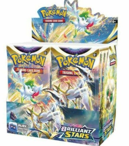 Pokemon Brilliant Stars Trading Cards - 360 Cards - English Edition