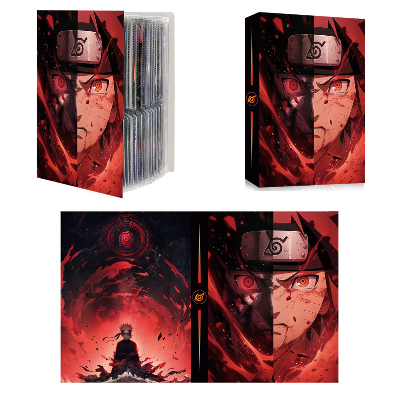 Naruto - Trading Card Binder - 4-Pocket - Design 9