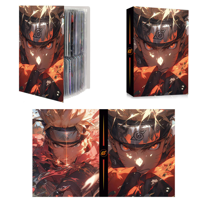 Naruto - Trading Card Binder - 4-Pocket - Design 8