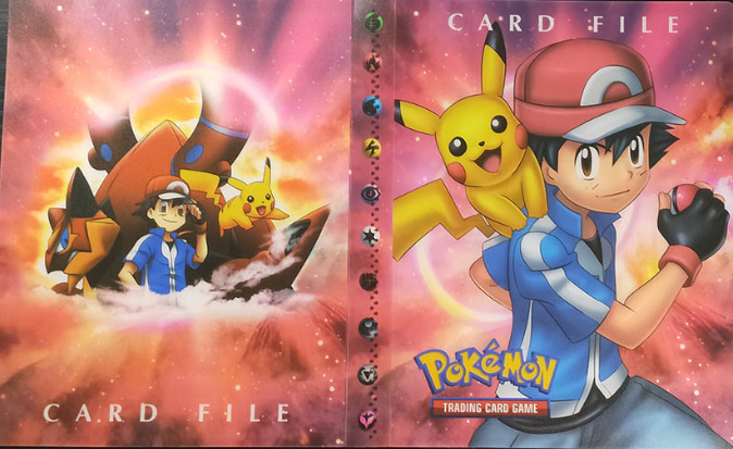 Pokemon - Trading Card Binder - 4-Pocket - Design 02