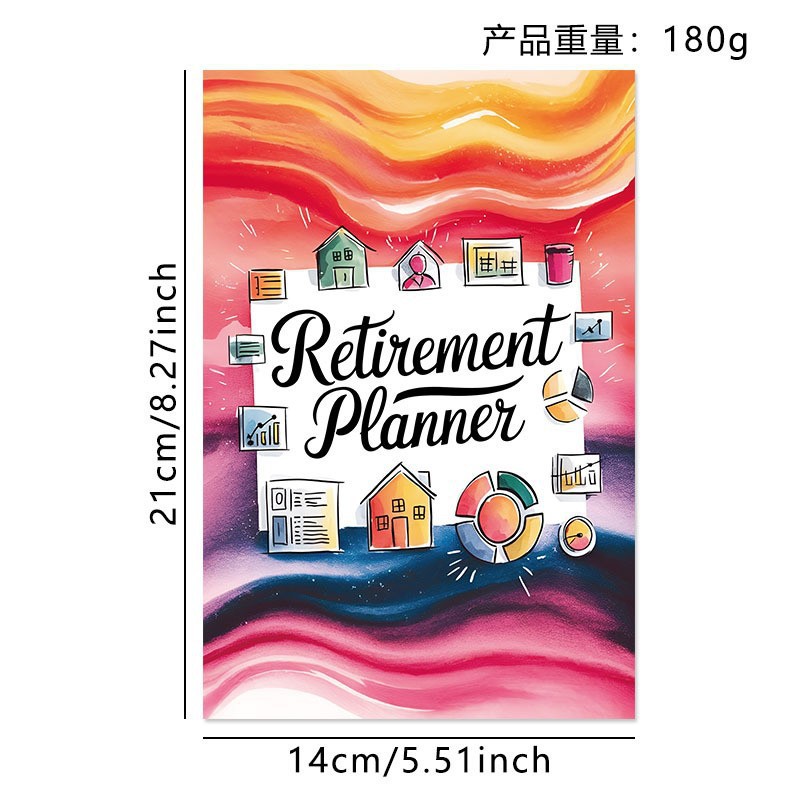 Assorted Guided Planners, Journals and Wellness Workbooks – 74 Options – Retirement Planner