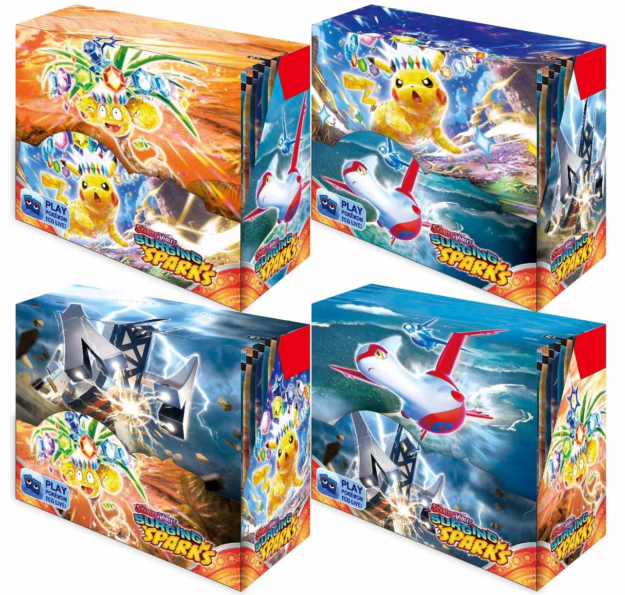 Pokemon Surging Sparks Trading Cards - 360 Cards