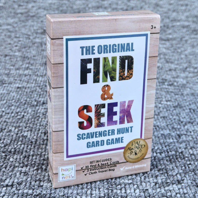 Find and Seek Scavenger Hunt Card Game
