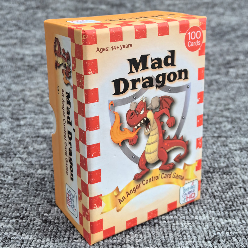 Mad Dragon Anger Control Card Game