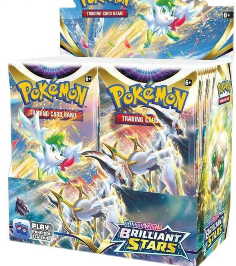 Pokemon Brilliant Stars Trading Cards - 360 Cards - English Edition