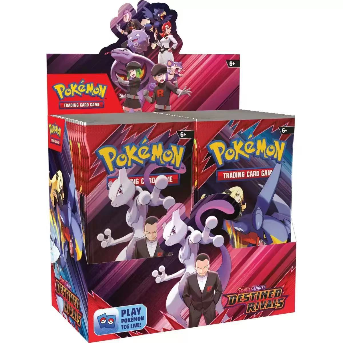 Pokemon Destined Rivals Trading Cards - 360 Cards - English Edition