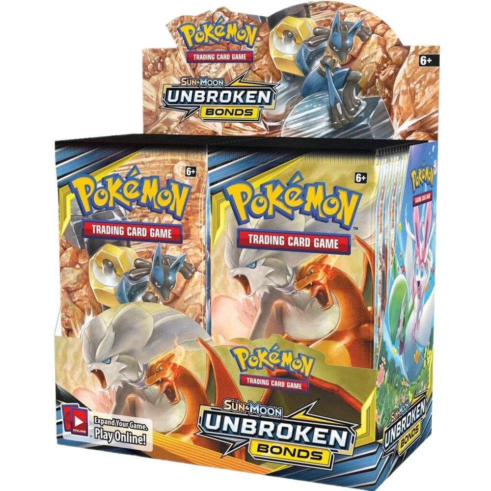 Pokemon Unbroken Bonds Trading Cards - 360 Cards - English Edition
