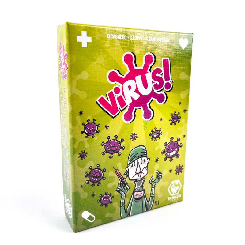 VIRUS! Original Card Game – Green Edition