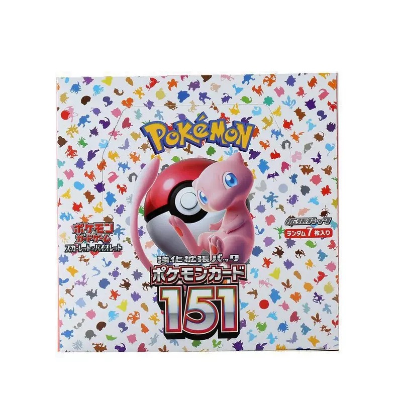 Pokemon Scarlet & Violet 151 Trading Cards - 140 Cards - Japanese Edition