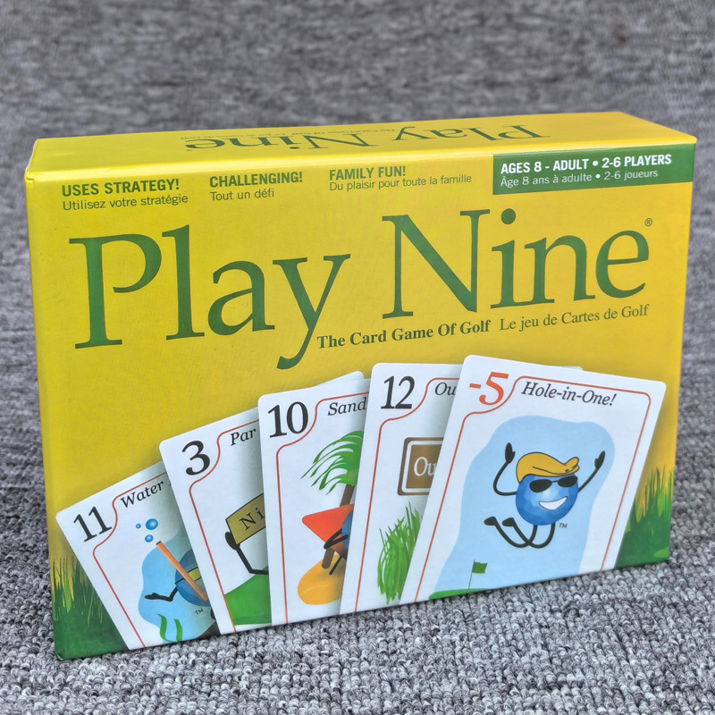 Play Nine Golf Card Game