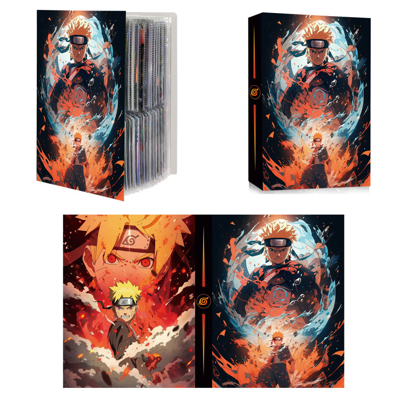 Naruto - Trading Card Binder - 4-Pocket - Design 6