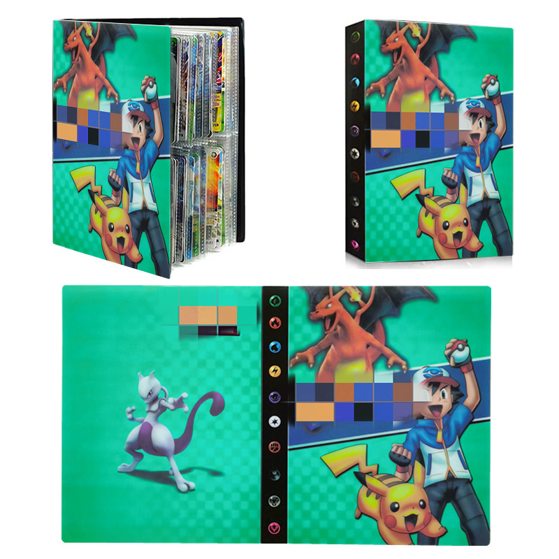 Pokemon - Trading Card Binder - 4-Pocket - Design 08